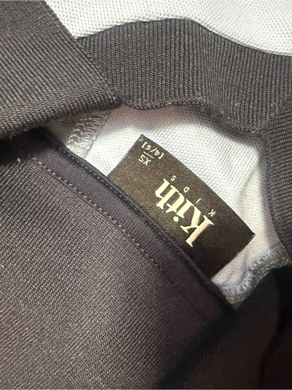 Kith Colorblocked Polo & Shorts Set in Light Blue, Navy, and Cream